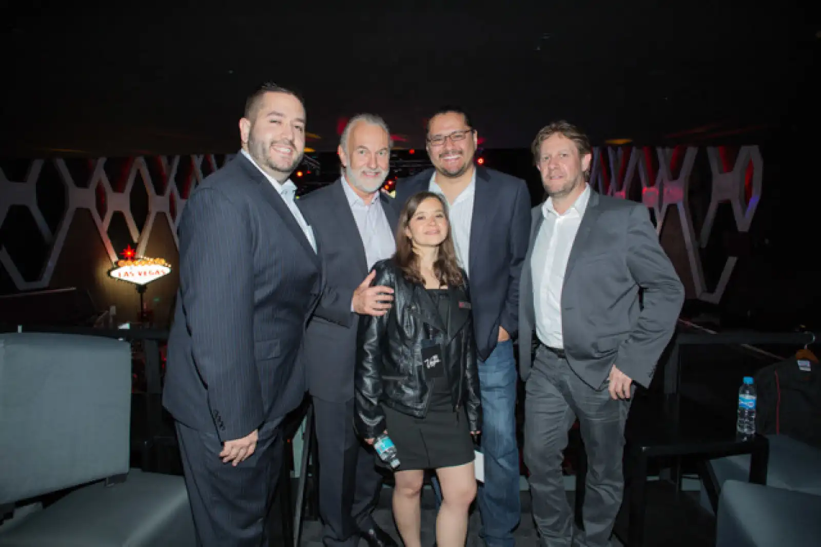 José Guadalupe Arildi, Hubert Keller, Lilia González, David González y Laurant Pillard