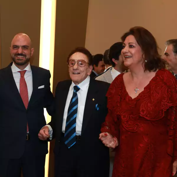 Daniel Karam, Emilio Checa Curi y Lili Curi