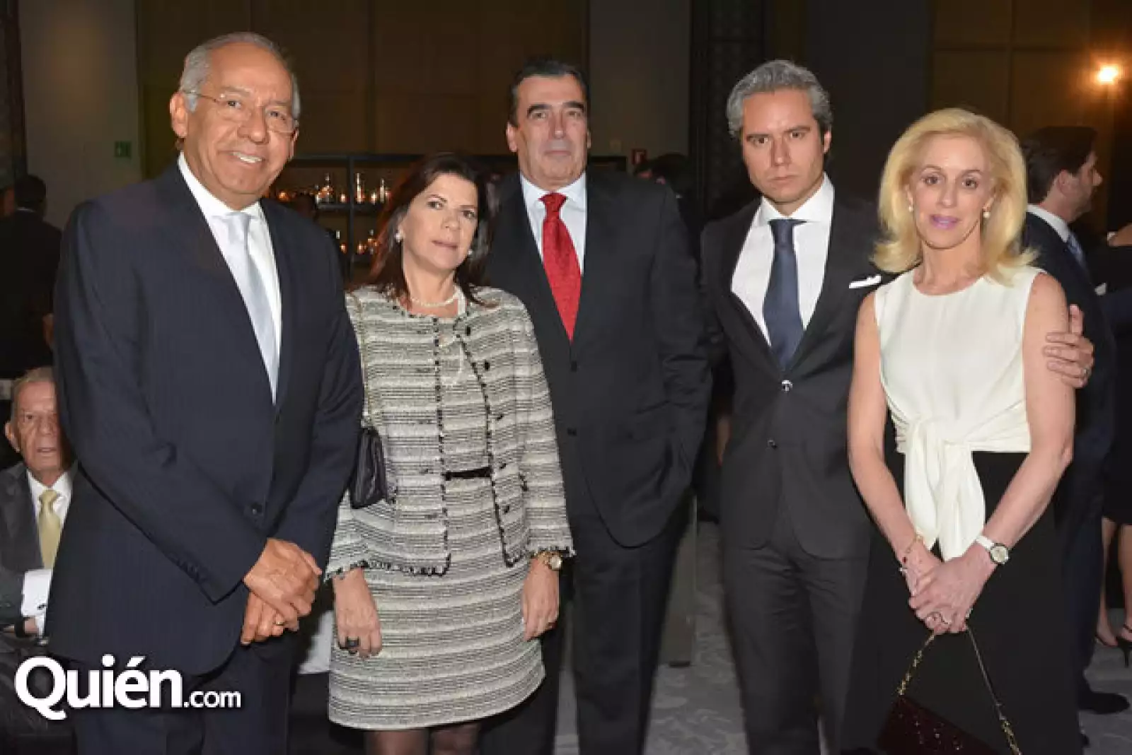 Ignacio Morales Lechuga,Marisa Ocejo,Félix Gómez,Juan Pablo Morales y Jaqueline Brad.