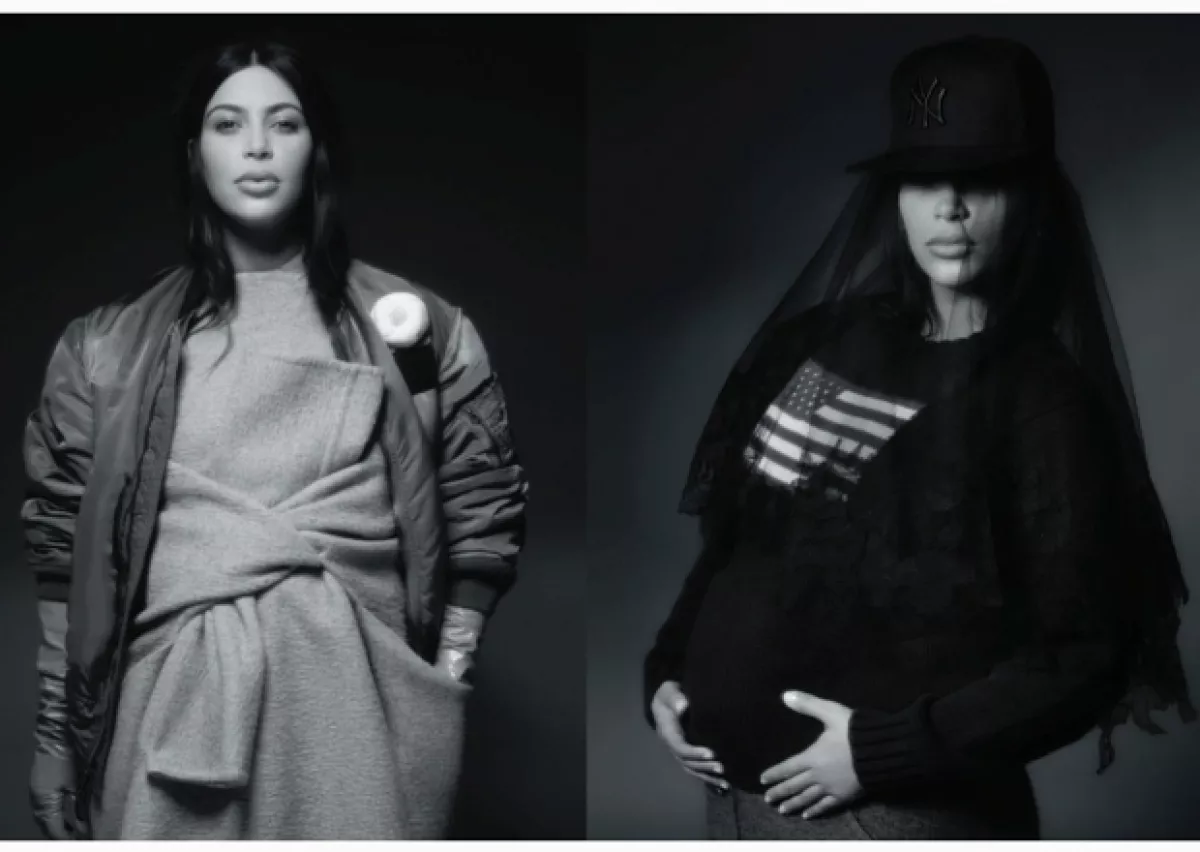 La sesión de fotos se llevó a cabo en París, cuando ella y Kanye asistieron a la gala amFAR en mayo.