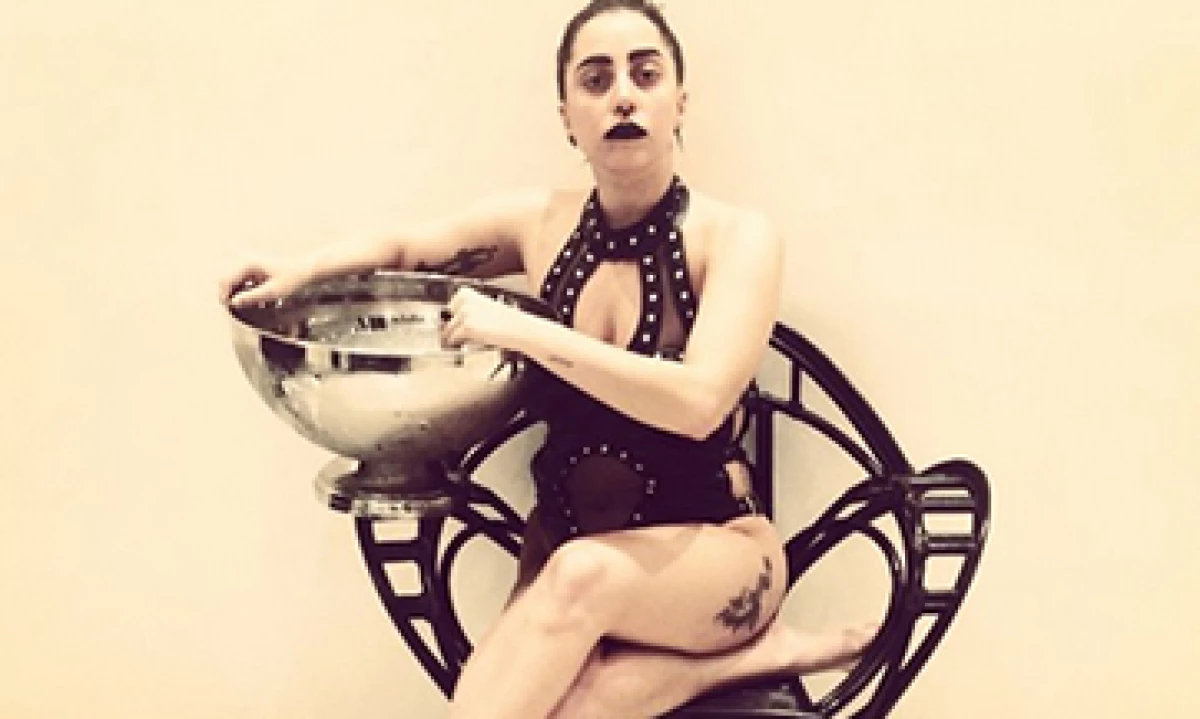 Lady Gaga posteó una foto en Instagram antes de realizar el reto del agua helada. (Foto: tomada de Instagram/LadyGaga)