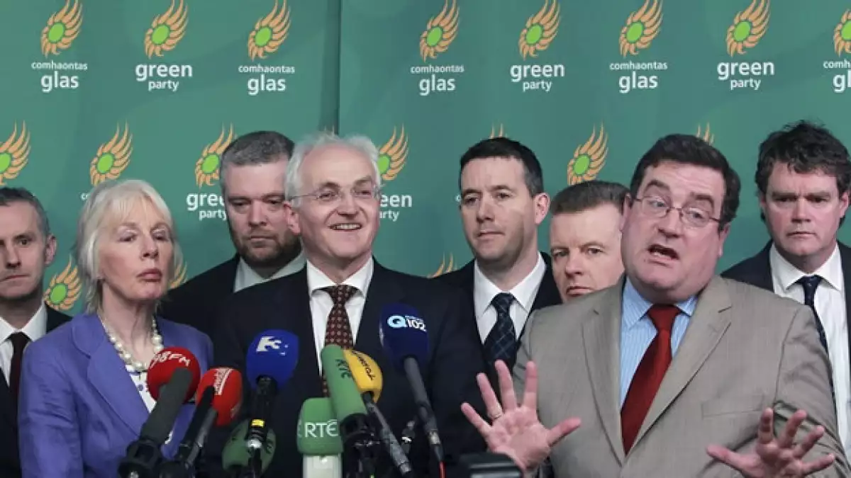 integrantes del partido verde de irlanda