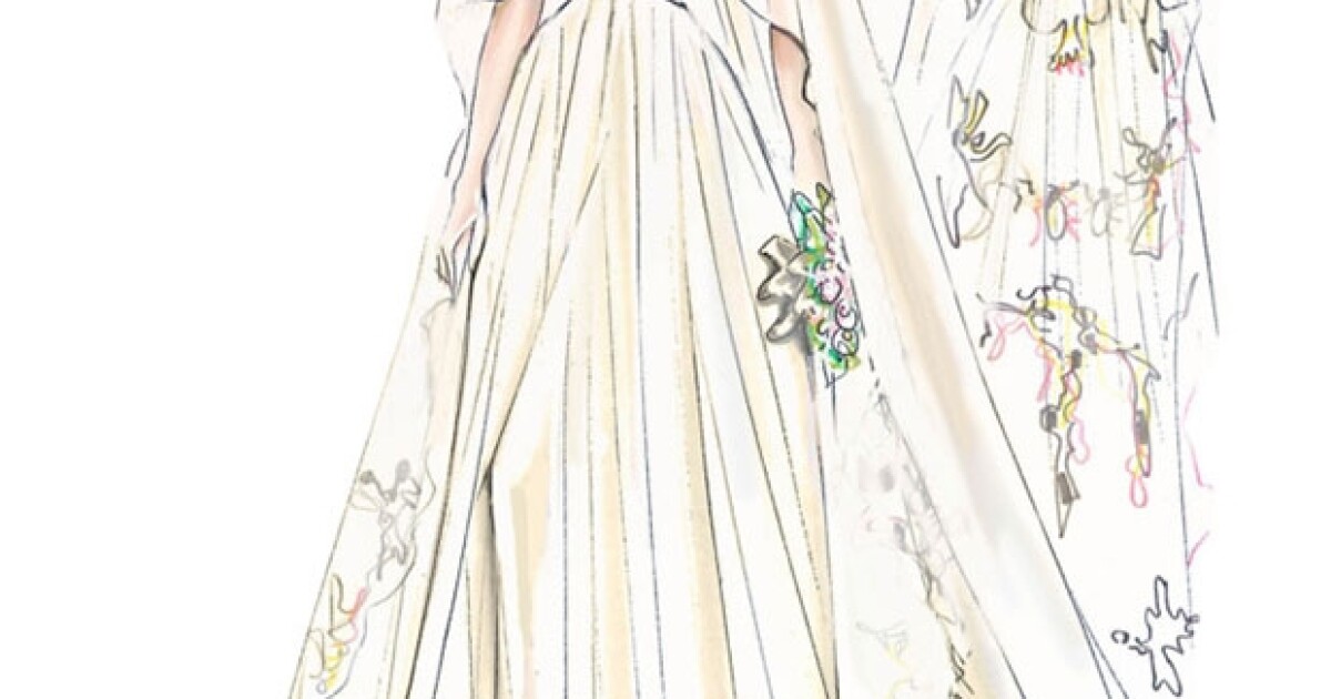 El Vestido De Novia De Angelina Jolie A Detalle