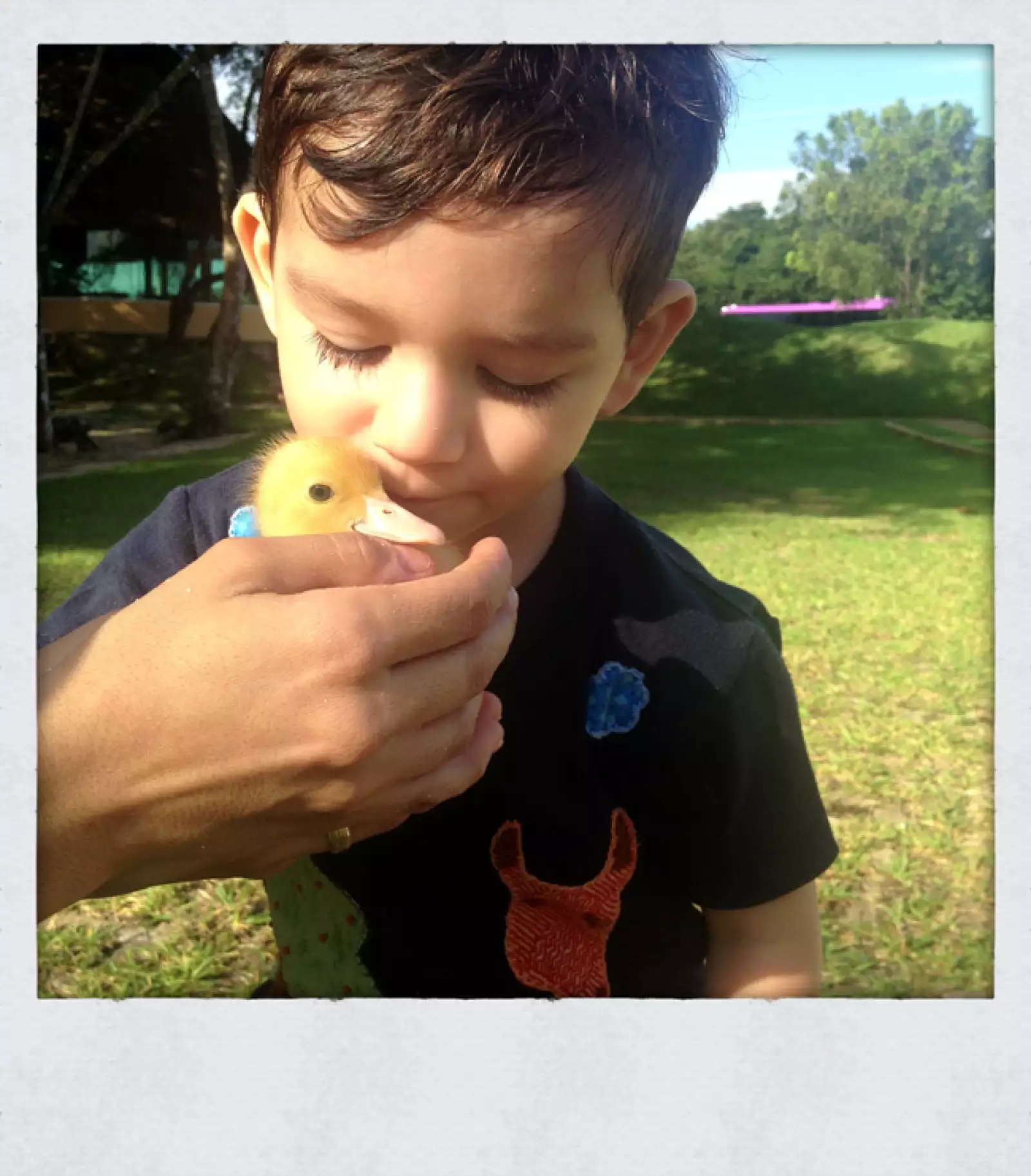 Iam, el hijo de Claudia Lizaldi en Playa del Carmen