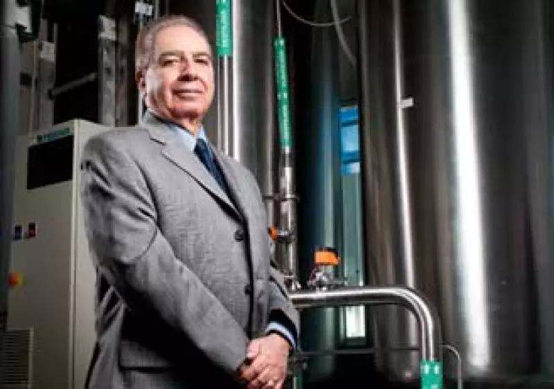 Guillermo García Aviña, asesor ejecutivo de la famaceutica Landsteiner Scientific, ganador del premio al manufacturero del año 2010 (Foto: Carlos Aranda)