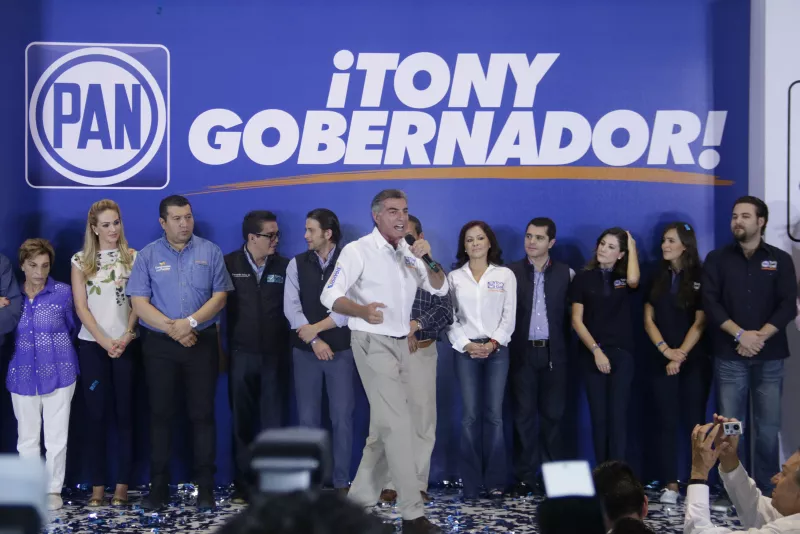 Antonio Gali Fyad ganó la elección de gobernador del estado con 869,978 votos.