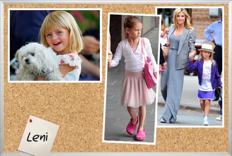 Leni es tan bella como su madre Heidi Klum.