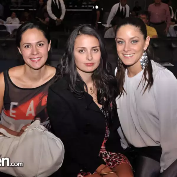 Karina Sanchez,Siouzana Melikian y Caro Lau