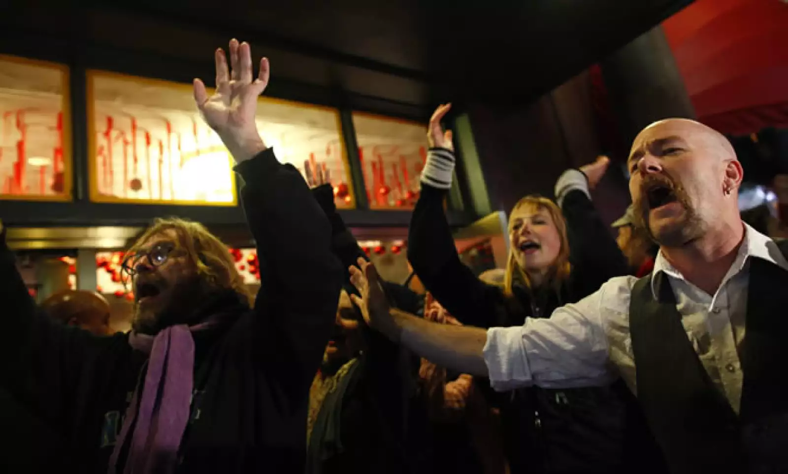 Algunos manifestantes de los Indignados planean protestas en Chicago, Washington, DC y Boise, Idaho.