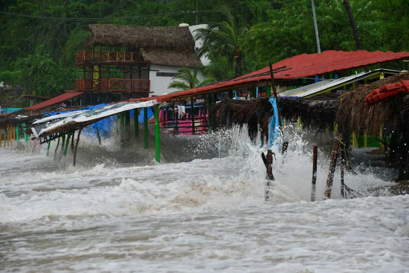 Cuatro días de lluvia Acapulco 