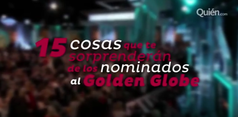 Grandes estrellas están nominadas este año al Golden Globe. Rascamos en el baúl de los secretos para encontrar los datos más curiosos de estos posibles ganadores.