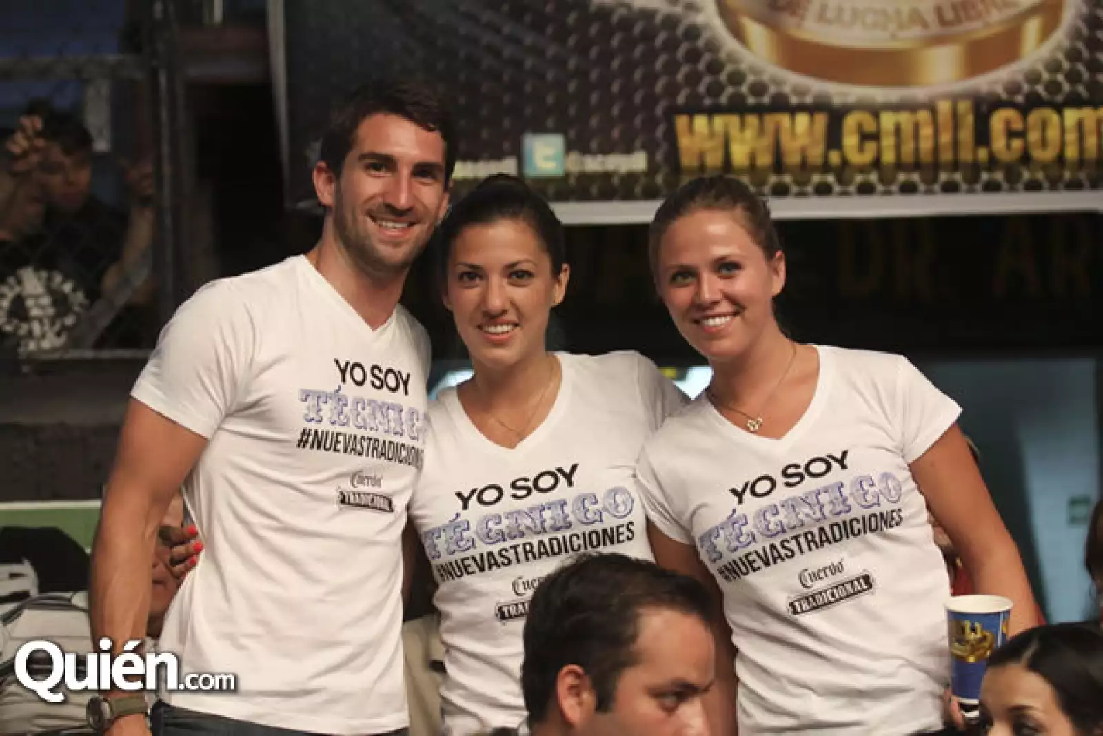 Bart Sweere, Ivana Eggermont y Mónica Hughes