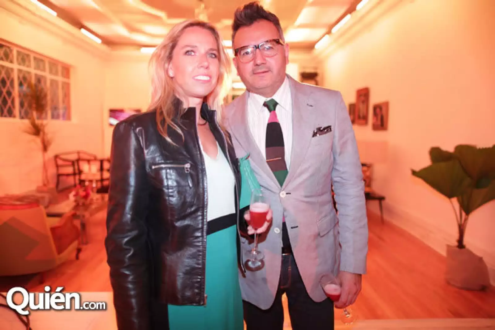 Marimen de Prado y Aarón Arthur