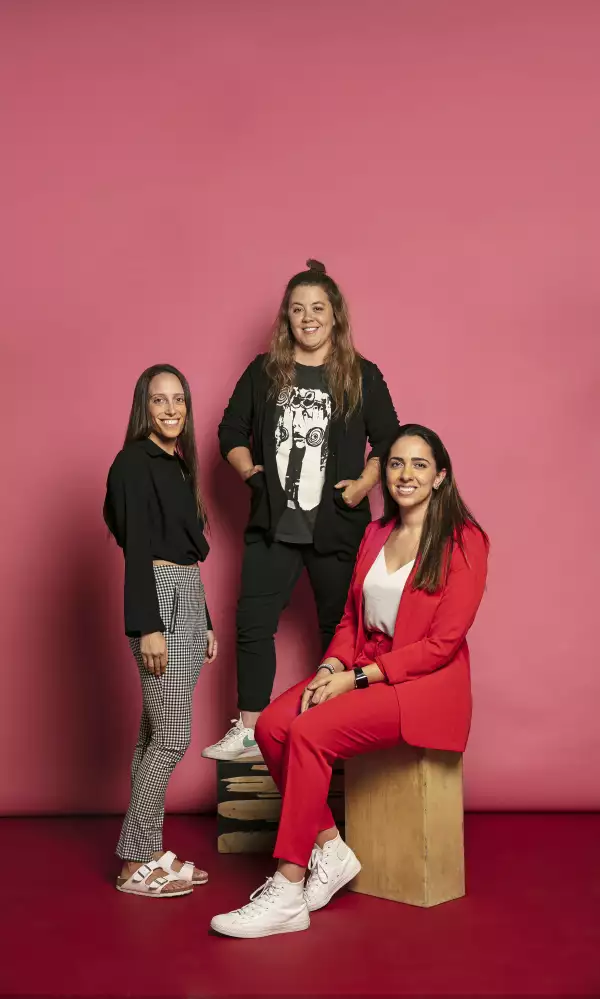 Ariella Lifshitz, Elvira Zetune y Aggy Kajomovitz