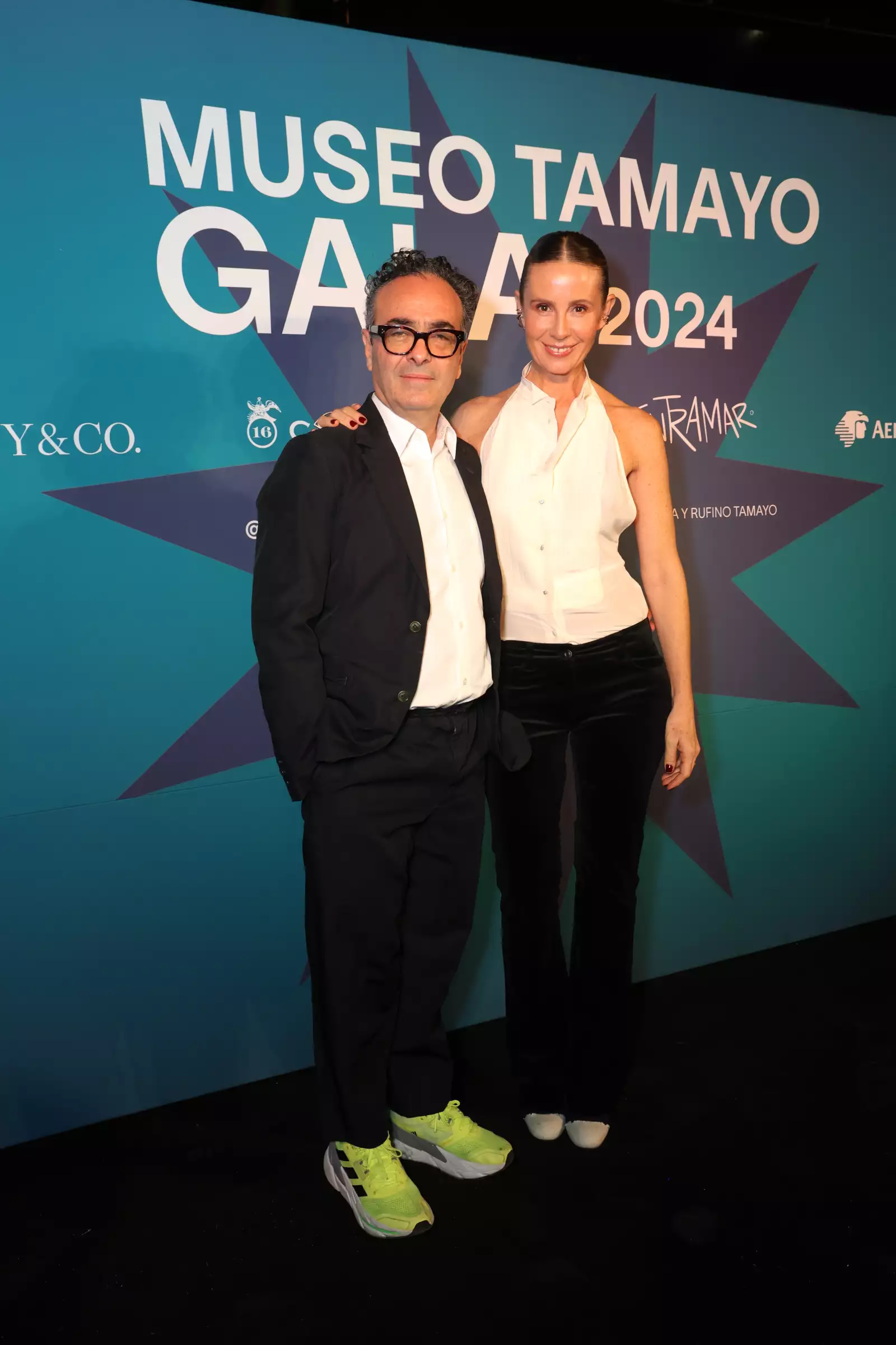 José Kuri  y Mónica Manzutto 