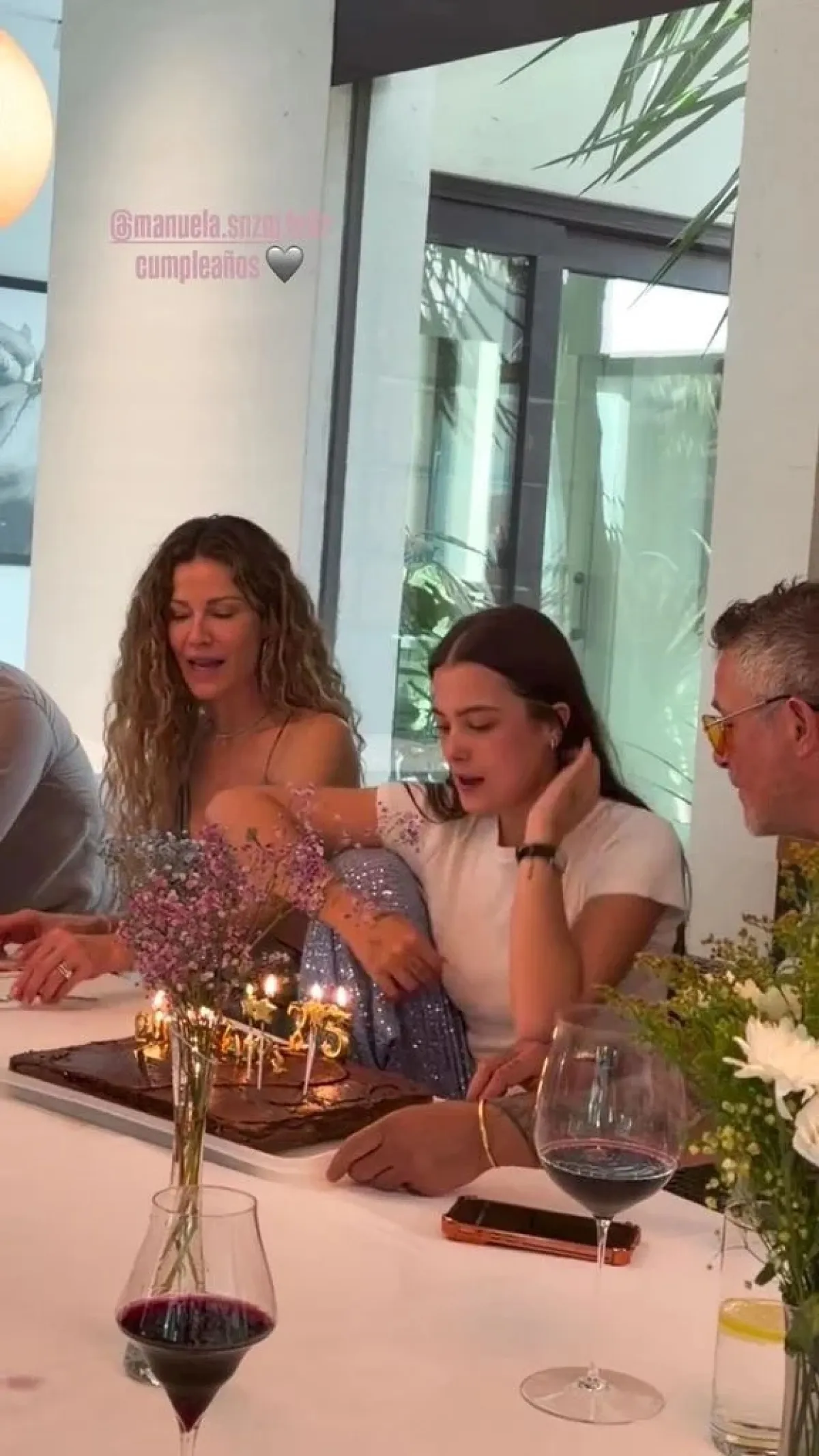 Jaydy Michel, Manuela y Alejandro Sanz