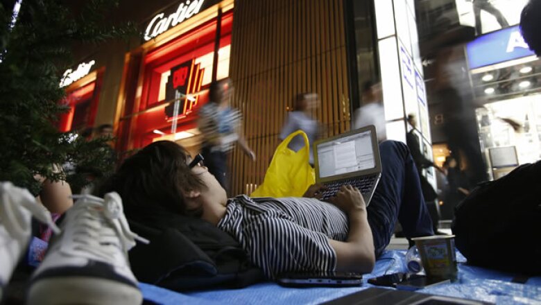 En Japón ya hay filas en espera del iPhone 5, que saldrá a la venta el 21 de septiembre.
