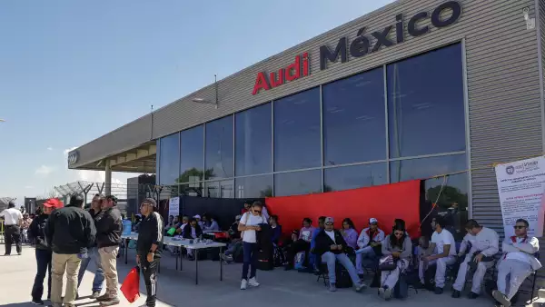 Huelga en Audi México