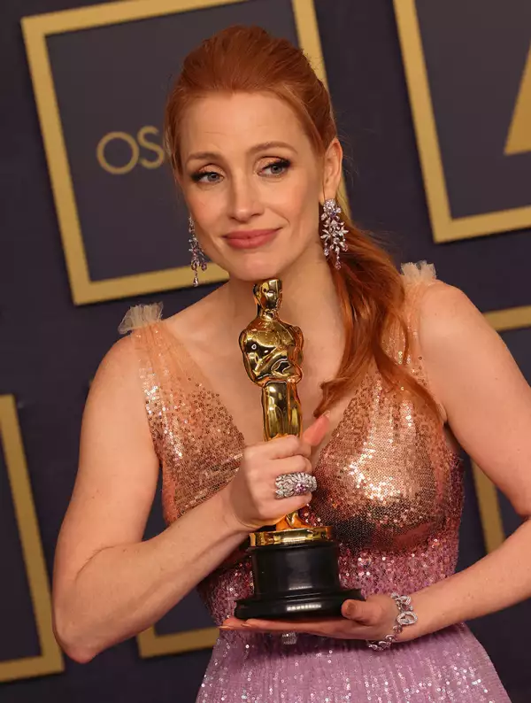 Jessica Chastain describe la energía cargada en el Oscar tras la cachetada de Will Smith a Chris Rock