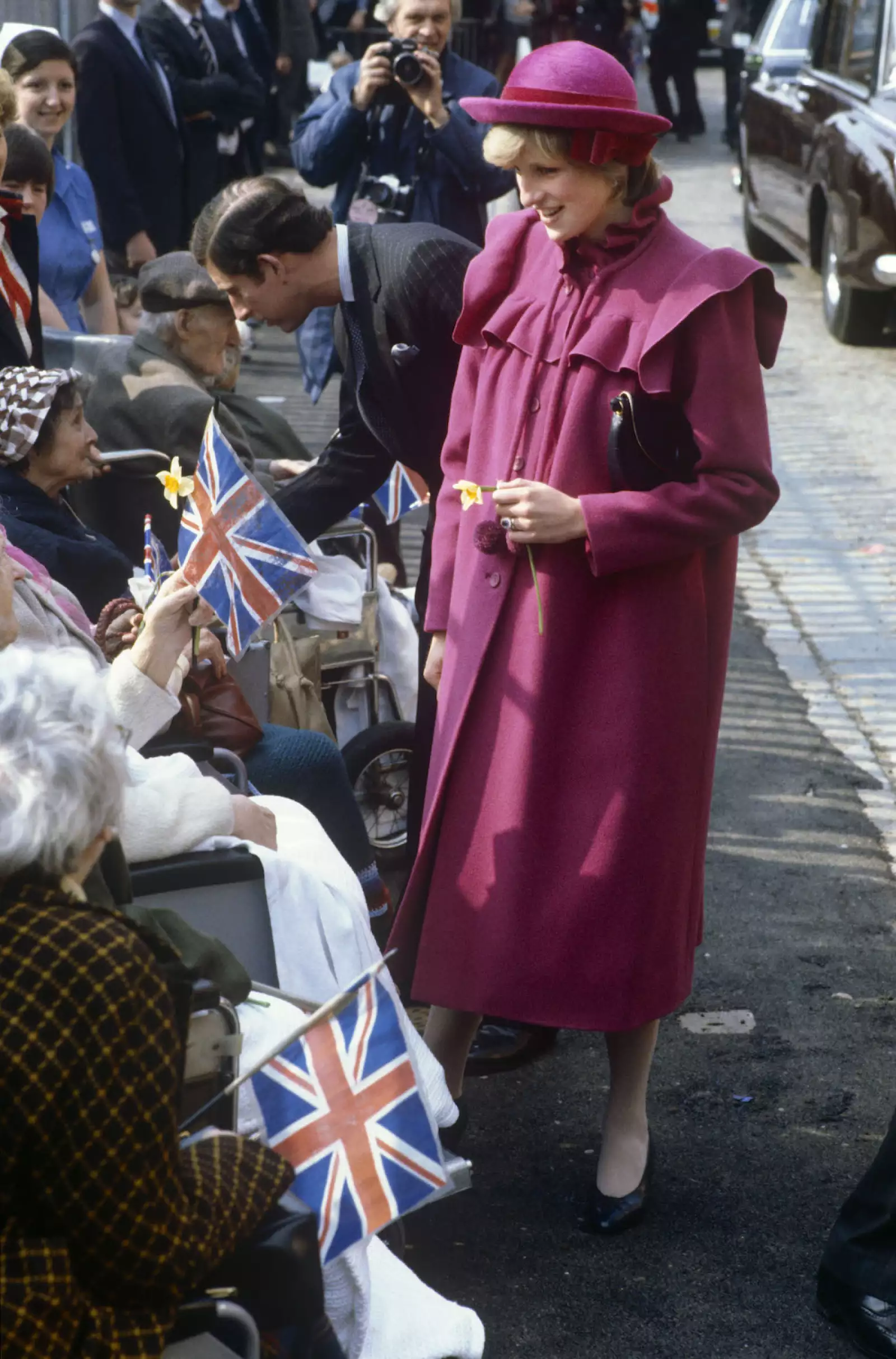 Prince Charles and Princess Diana in Liverpool