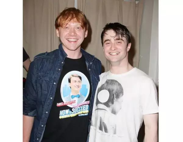 Los actores británicos interpretaron a dos grandes amigos en las películas de Harry Potter.