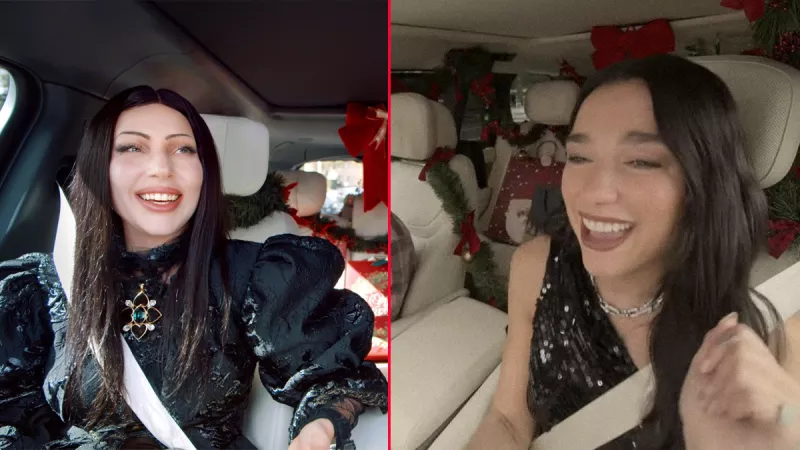 Carpool Karaoke Dua Lipa Lady Gaga Chappell Roan