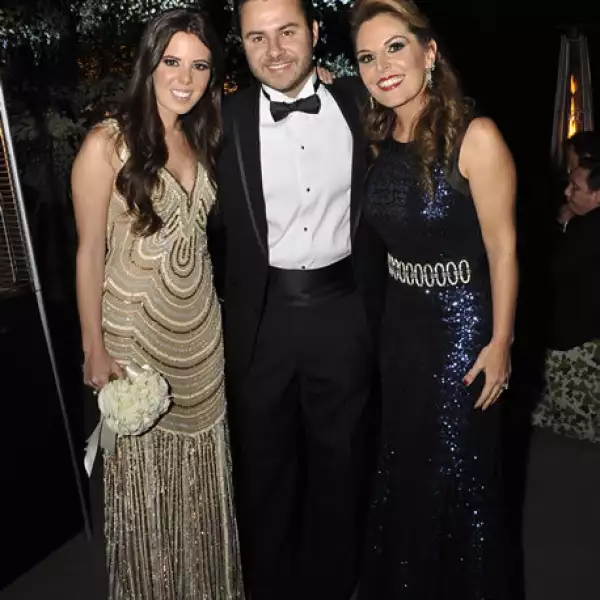 Cristina Villalobos,Daniel Rebollar y Carmen Fernández