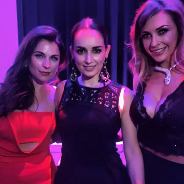 Ana de la Reguera, Ludwika Paleta y Aracely Arámbula estuvieron en el evento de Telemundo en Nueva York.