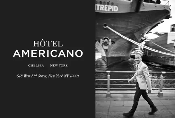 Carlos Couturier en un paseo por la Gran Mazana