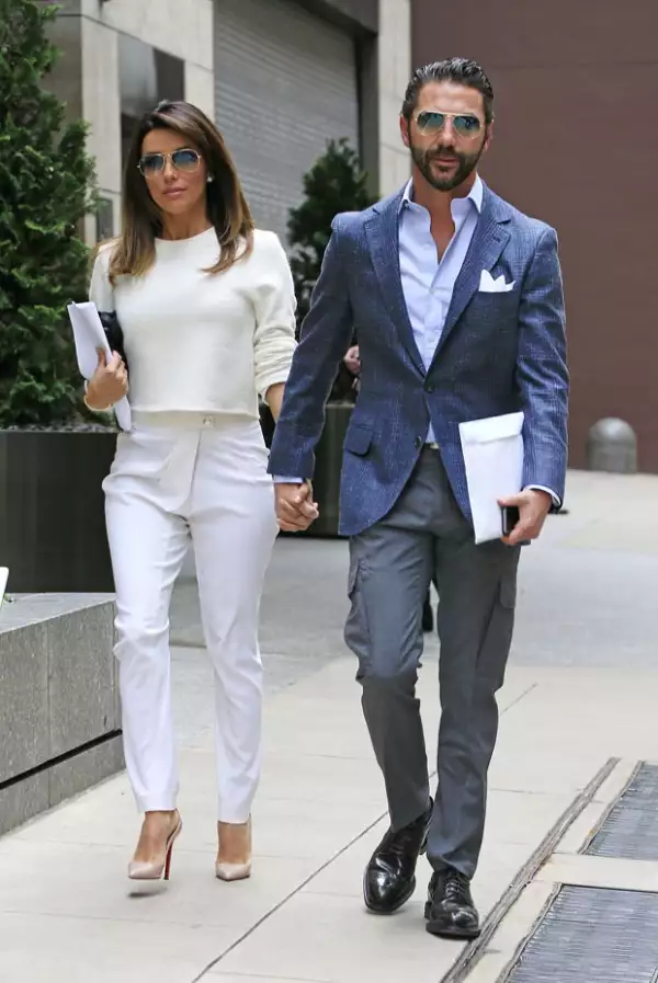 La pareja fue captada cuando salía de su hotel en Nueva York hace dos semanas.