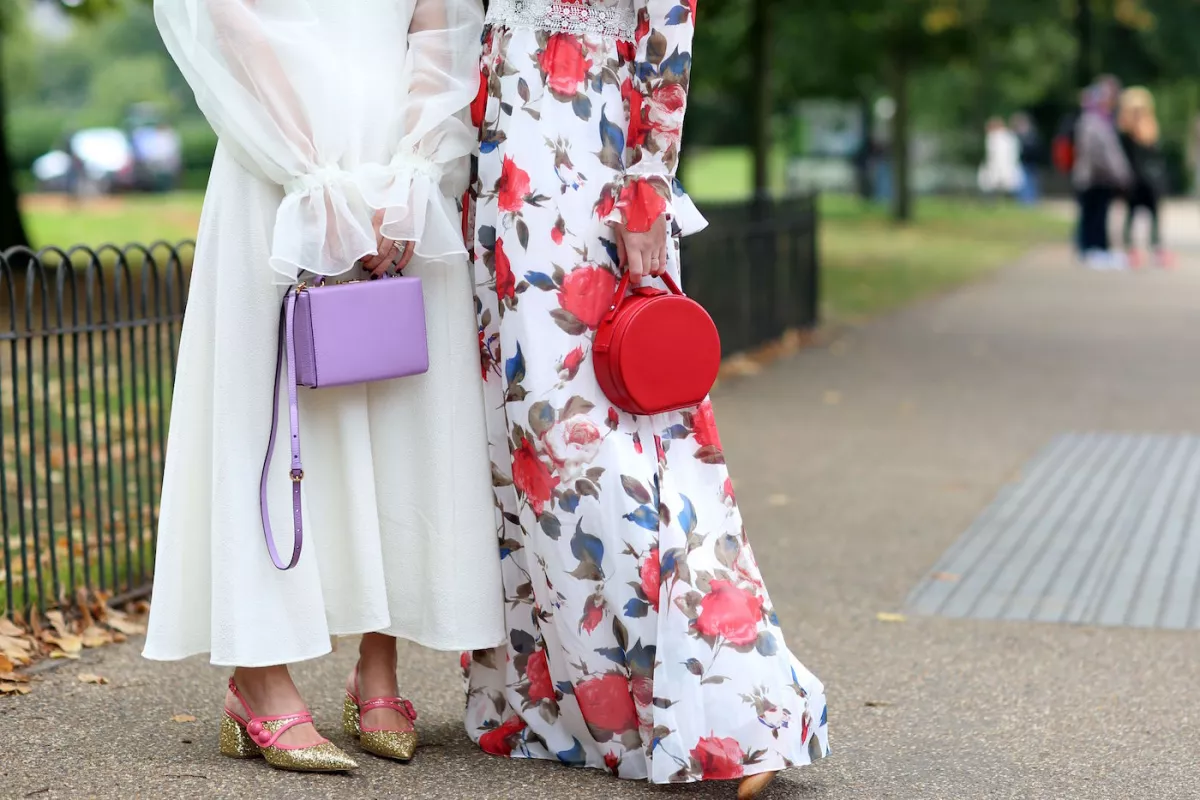 Street Style, Spring Summer 2018, London Fashion Week, UK - 18 Sep 2017