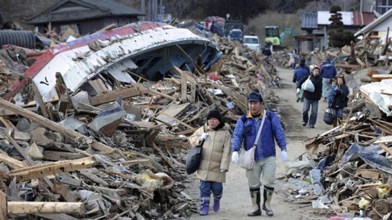 El Terremoto Y El Tsunami Desplazaron La Superficie De Japon