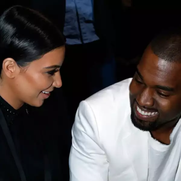 Kim Kardashian y Kanye West.