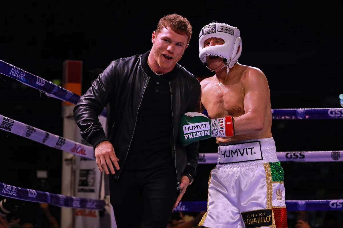 canelo alvarez y Julio césar