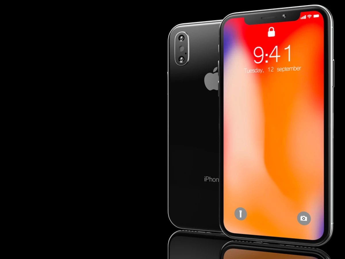 iPhone X.