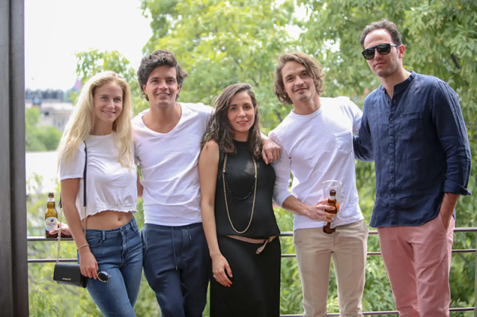 Ariel Karro, Bernardo Pérez Rojas, Berta Pérez Rojas, Gerardo Pérez Rojas y Mario Nadal