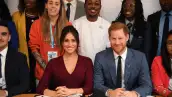Meghan Markle y el príncipe Harry 