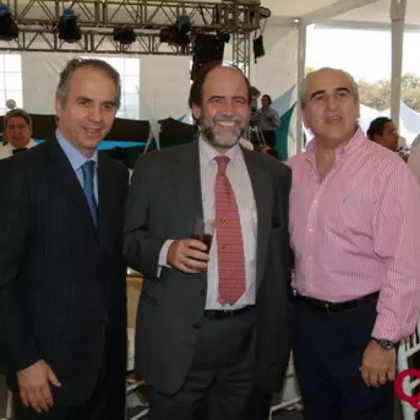 Francisco Caballero, Miguel Menchen, Ángel Lozada