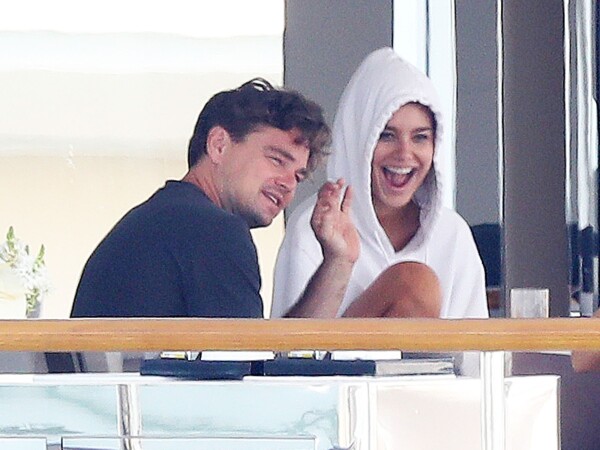 Leonardo DiCaprio y Camila Morrone