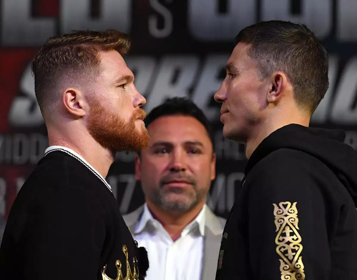 Canelo y Golovkin pelea