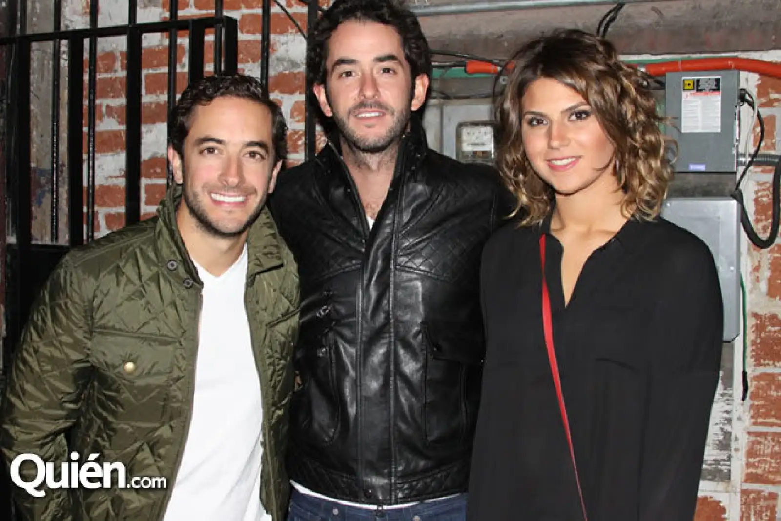 Nacho Armida, Alejandro Morera y Andrea Aboumrad