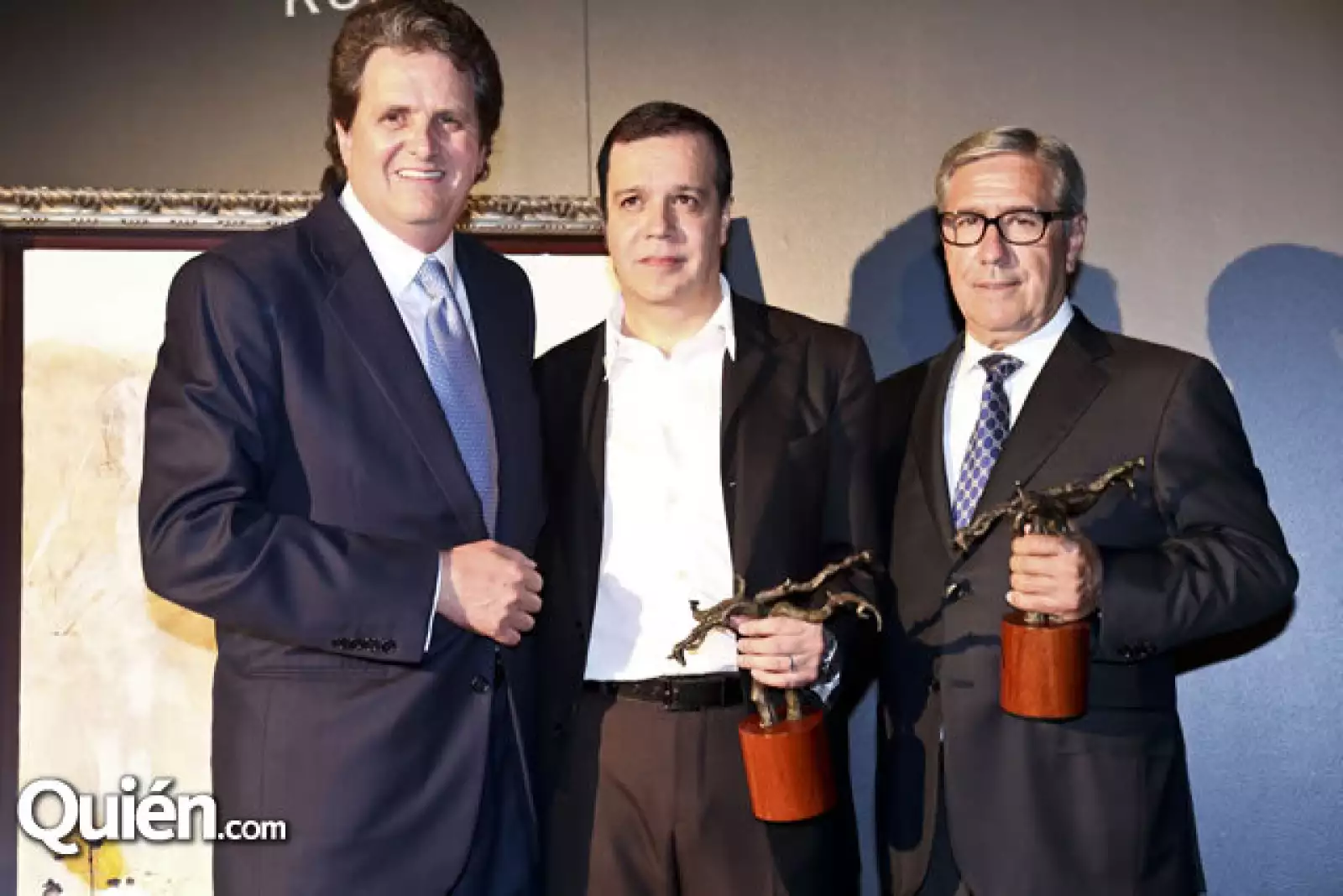 Gabriel Gadsden, Roberto Cortázar y Fernando Ramírez