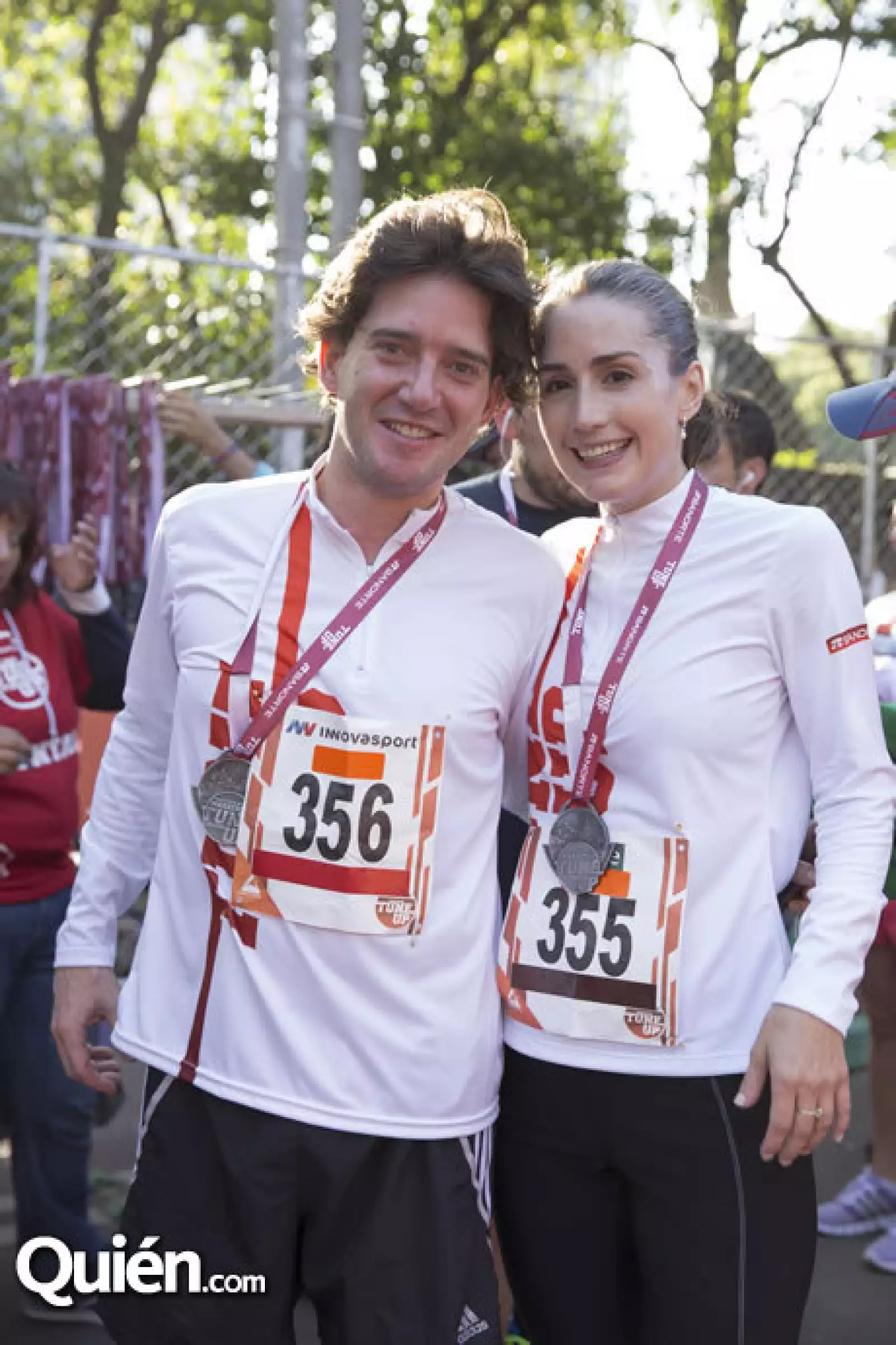 Miguel Machado y Mariel Cabañas