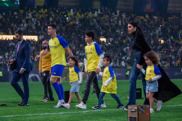 Cristiano Ronaldo, Georgina Rodríguez y su familia