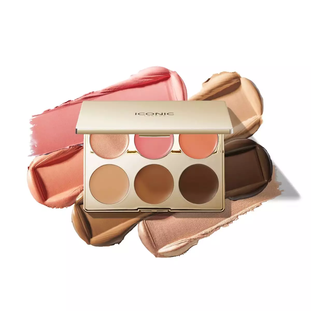 MULTI USE CREAM BLUSH, BRONZE AND HIGHLIGHT PALETTE