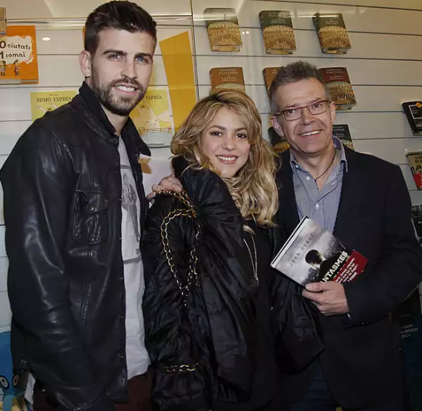 Shakira, Gerard Piqué y Joan Piqué