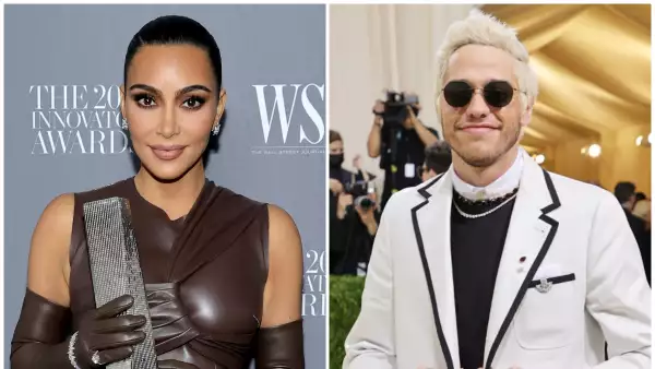 Kim Kadashian y Pete Davidson 