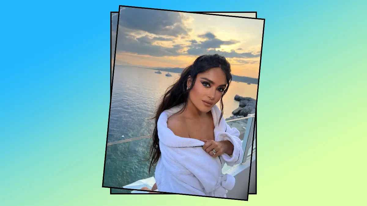 Salma Hayek tiene el truco más sencillo para cubrir las canas. 
