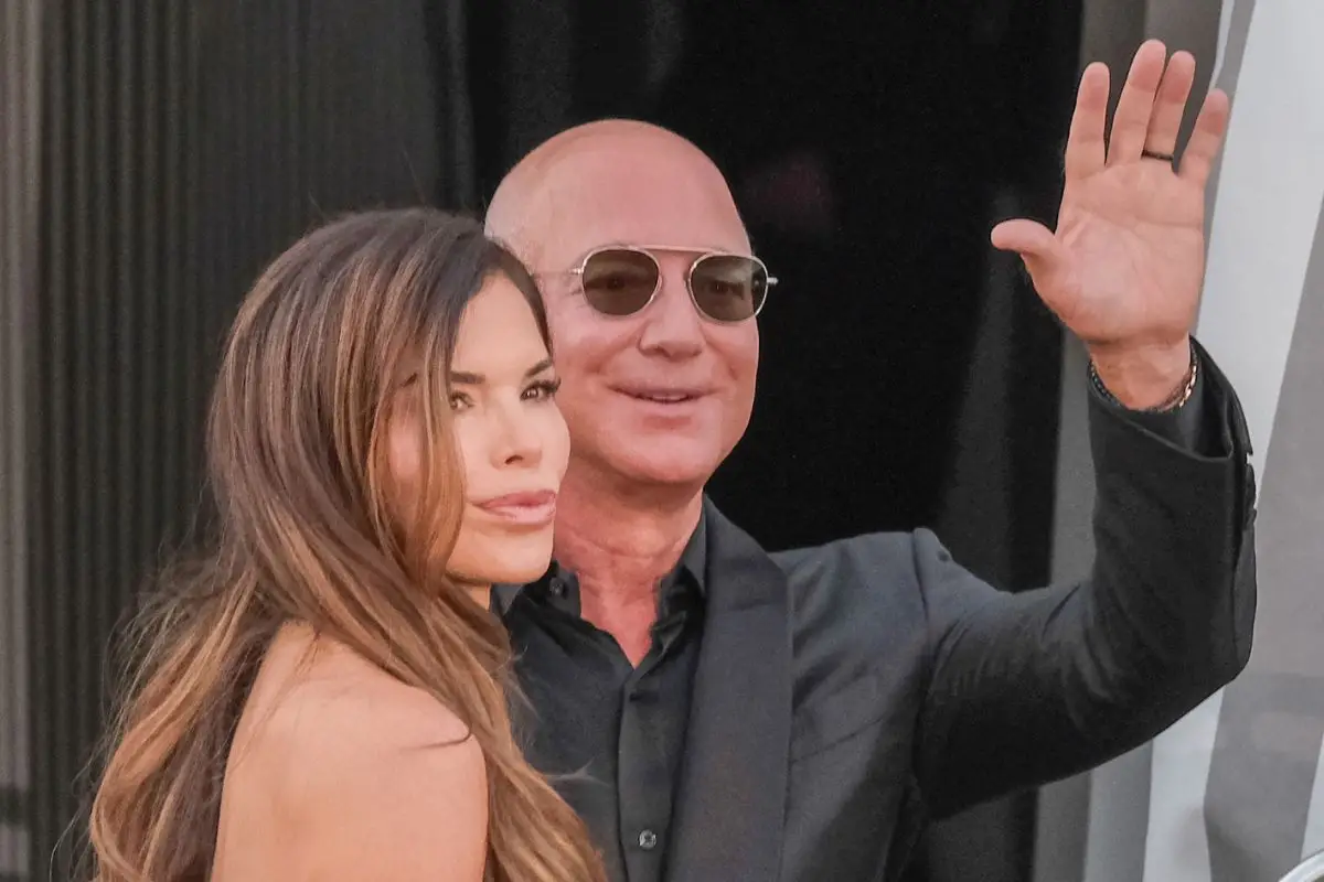 Lauren Sánchez y Jeff Bezos