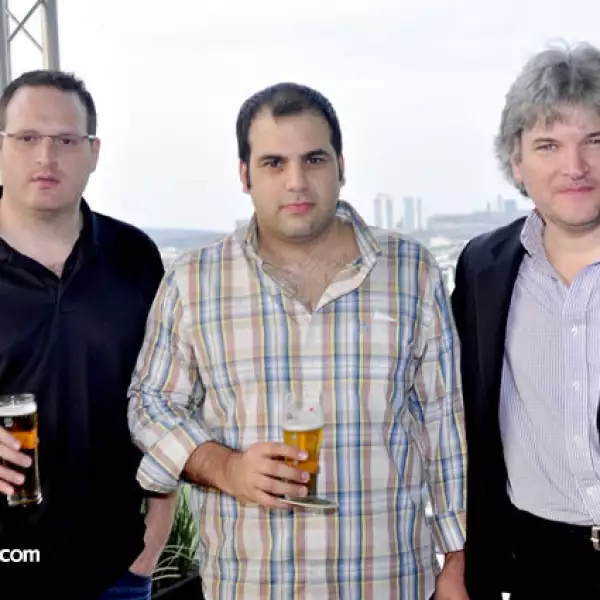 Iván Marcos, Daniel Martínez y Rafael Elizondo